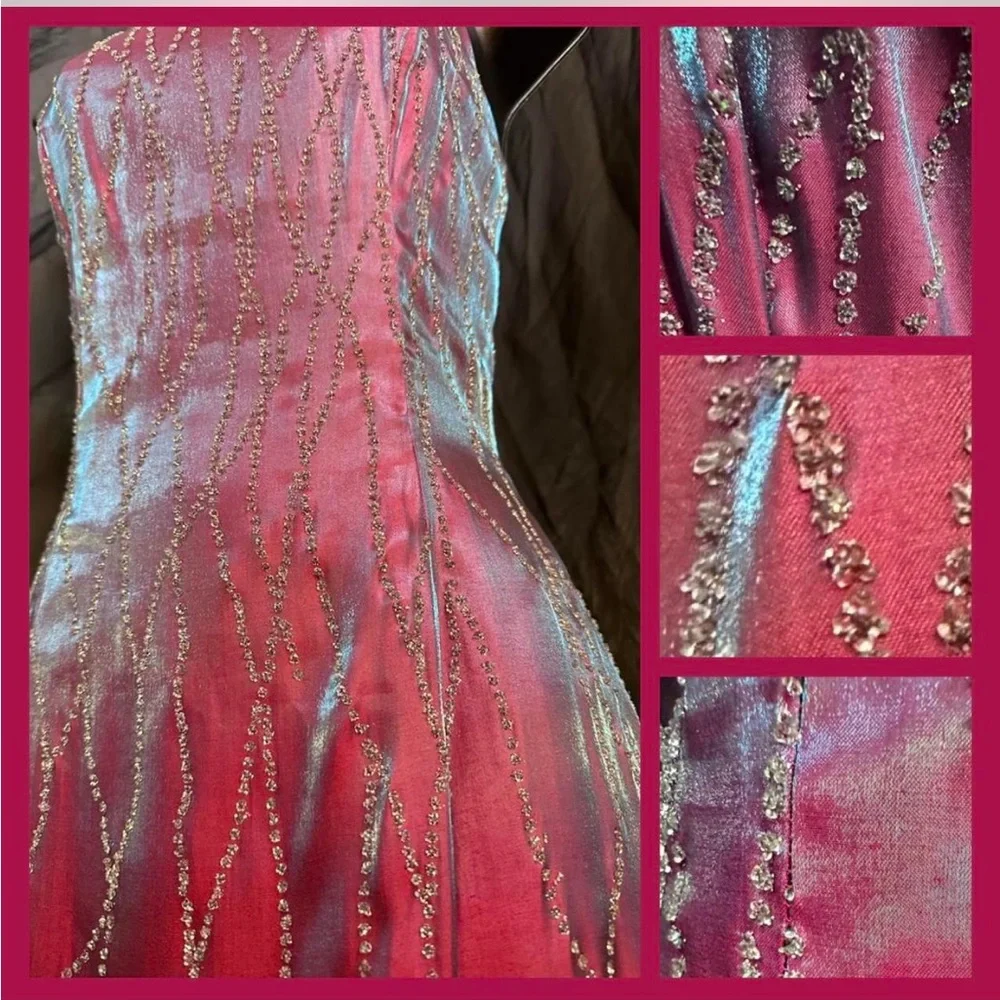Elegant Vintage Y2K Prom Formal Gown - Picture 2 of 8